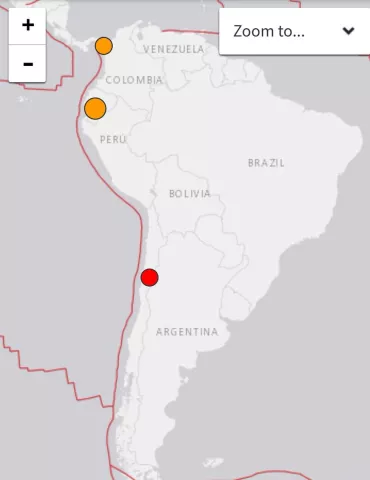 Sismo de magnitud 6.5 sacude la provincia en la sierra de Ecuador