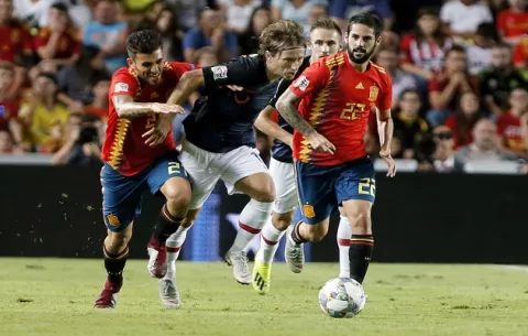 España humilla a Croacia, el subcampeón del mundo