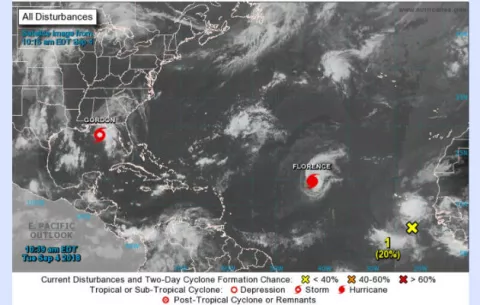 Florence puede convertirse de nuevo en huracán el sábado