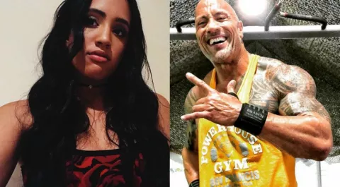 ¡OMG! Hija de La Roca quiere entrar en la WWE