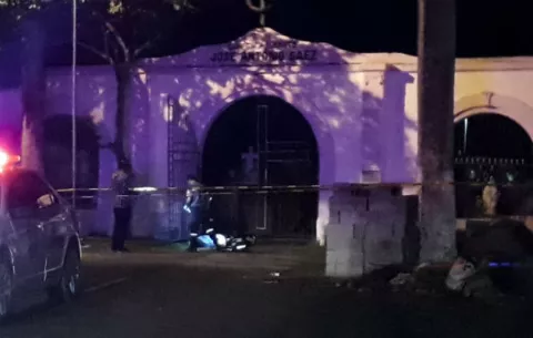 Matan a 'Lento' en la entrada del cementerio de La Villa de Los Santos 