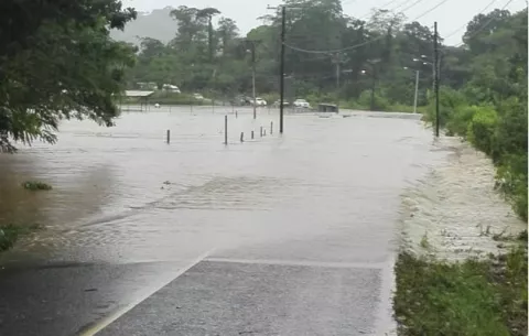 Lluvias causan inundaciones en Nuevo Tonosí, Portobelo
