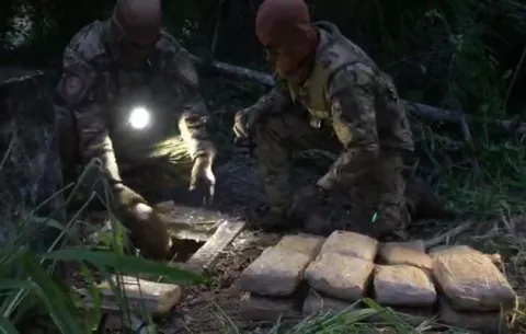 Incautan 866 paquetes de droga en San Carlos, hay dos retenidos