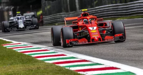 Kimi Raikkonen da la vuelta más rápida en la historia de la F1