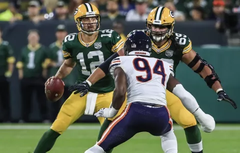 Aaron Rodgers lidera espectacular remontada de Packers