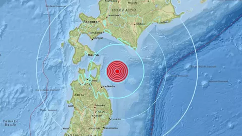 Fuerte terremoto de 6.7 grados sacude la isla de Hokkaido en Japón