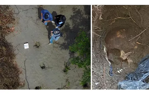Identificación de 166 cráneos hallados  en una fosa ilegal en México es un reto