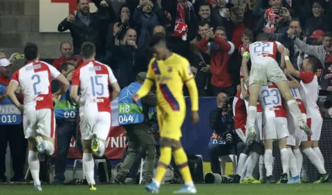 Slavia de Praga hizo sufrir al Barcelona; el Inter resucita en la Champions