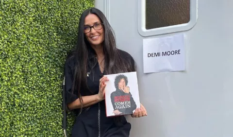 A Demi Moore le gusta celebrar sus fracasos