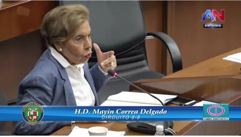 Mayín Correa propone, ante la Asamblea Nacional, subirle el impuesto al Seco