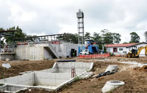 Ampliación de la planta potabilizadora de Villa Darién tiene 79% de avance