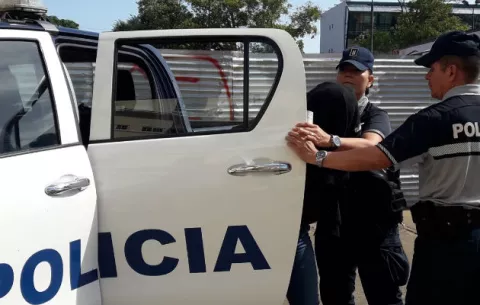 Preso por el robo a un bus de pasajeros de la ruta Puerto Armuelles-David