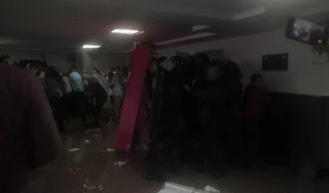 Jornada de protestas contra las reformas constitucionales en la Asamblea