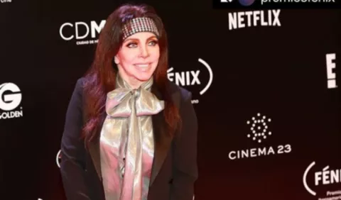 Verónica Castro está feliz a pesar  de las polémicas