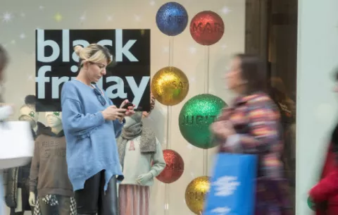 El "Black Friday" sigue creciendo a pesar de los temores a una recesión