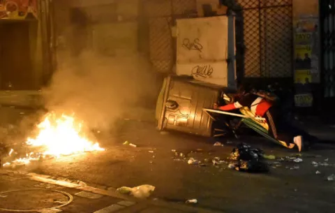 Defensoría del Pueblo denuncia el uso de dinamita en disturbios en La Paz