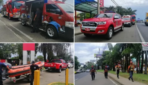 ¡Hombre al agua! Se lanzó al Río Juan Díaz y no lo encuentran