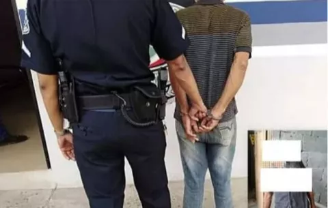 Manda foto a su familia con cuerda en el cuello y la Policía lo encuentra libando licor 