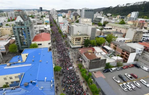 Gobierno chileno baja previsión del PIB este año por crisis social