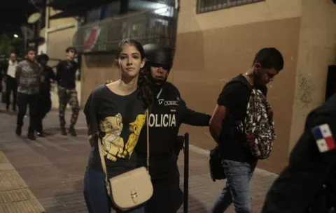 Policía Nacional confirma detención de nuevo grupo de personas, tras protestas por reformas constitucionales