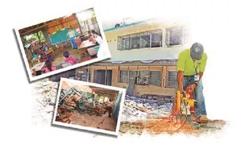 Unas 200 escuelas se quedarán sin reparar