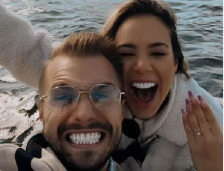 Gaby Garrido y Patrick Vollert anuncian su compromiso