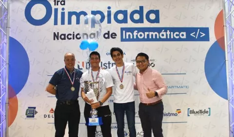 Ganan Olimpiadas de Informática