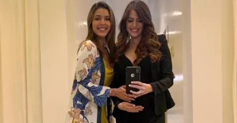 Génesis Arjona muestra fotografías de su 'pancita' 