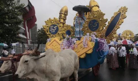 ¡Oiga el gusto!, santeños celebraron su grito de independencia en todo el país