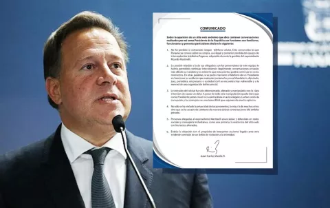 Expresidente Juan Carlos Varela acepta la autenticidad de los VarelaLeaks