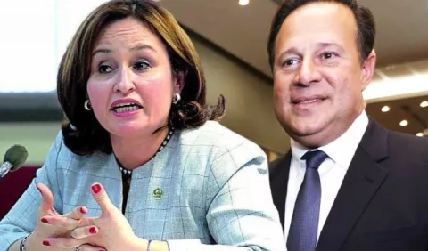 Juan Carlos Varela puso pinchadora en manos de Kenia Porcell