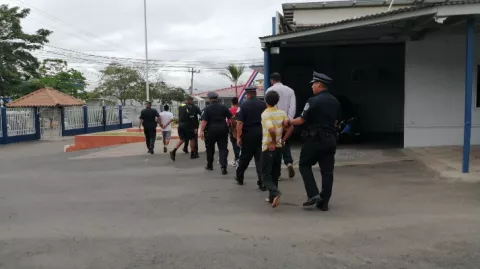 Detienen a varios sujetos implicados en casos de hurto y robo en La Chorrera
