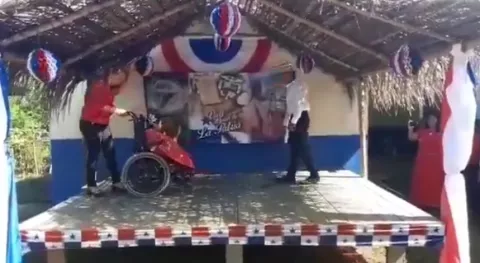 (Video) Maestra ayuda a niños con discapacidad a bailar 'El Punto'