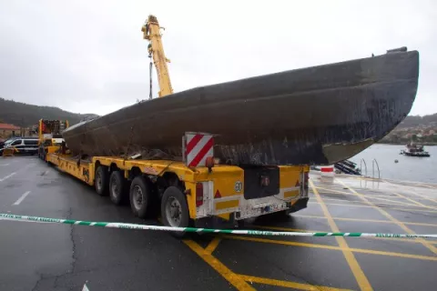 España logra una "operación histórica" con la captura del narcosubmarino con 3,000 kilogramos de cocaína