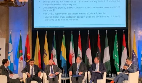 La demanda de crudo se frenará según pronóstico de la OPEP