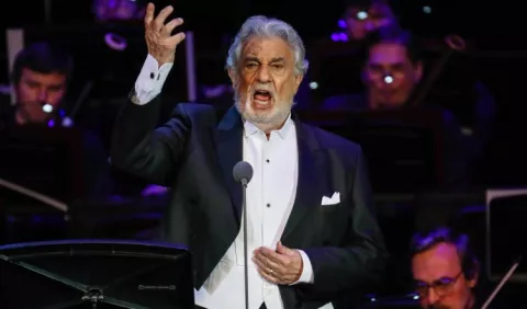 Plácido Domingo no estará en el programa musical  de Tokio 2020