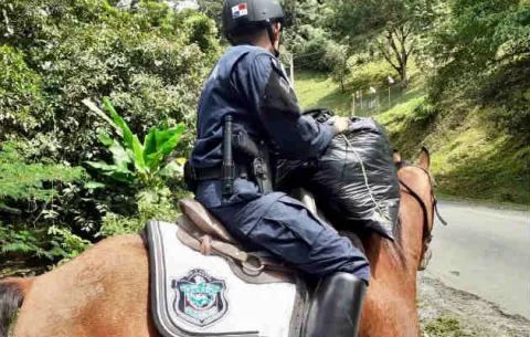 Policía Nacional retoma patrullaje a caballo a 30 años después de haberla desmantelado