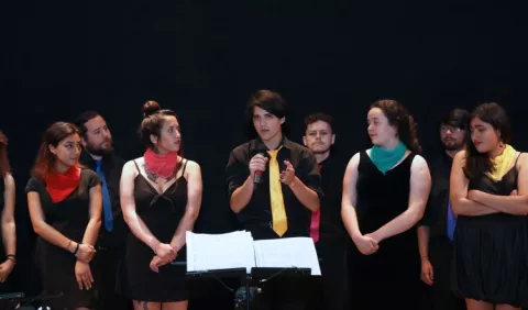 El Coro de Valparaíso Joven de Chile se luce en el 'Anita Villalaz'