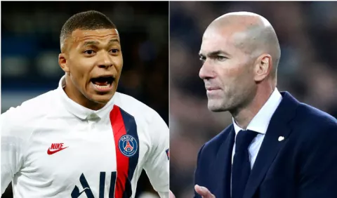 Zidane responde a directivo del PSG por el caso de Kylian Mbappé