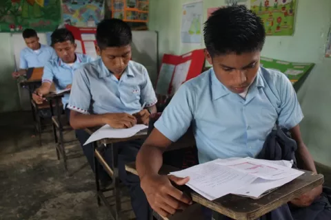 Reforzarán aprendizaje de estudiantes en la comarca Ngäbe Buglé