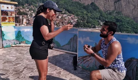 Sara Bello y Agustín De Gracia están a un paso del matrimonio, se comprometieron en Brasil 