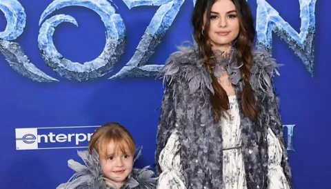 Selena Gomez y su hermana cautivan en el estreno de 'Frozen 2'