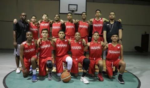 Panamá debuta venciendo a Costa Rica en el U14 de baloncesto