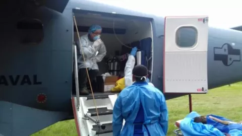 Trasladan a menor de 16 años con desnutrición severa y tuberculosis