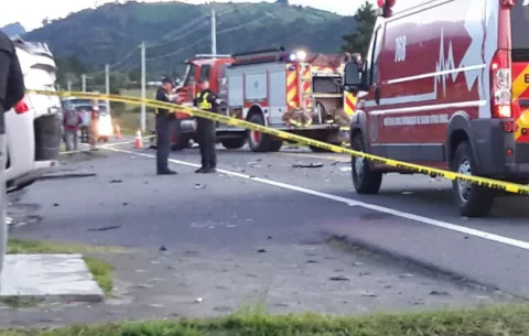 Un muerto y 11 heridos deja triple colisión en Paso Ancho, corregimiento de Volcán