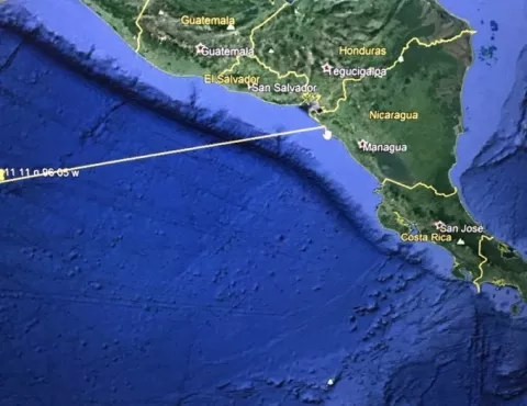 Alertan sobre posible tsunami en costas de El Salvador y Nicaragua