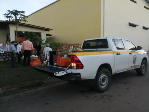 Desalojan a 25 vendedores de productos agrícolas cerca del Mercado de Abastos de La Chorrera