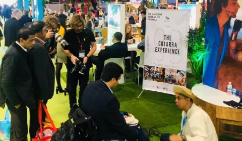 Tradiciones panameñas se hicieron presente en el World Travel Market en Londres
