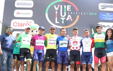 Tico Daniel Bonilla frena el dominio panameño en la Vuelta a Chiriquí