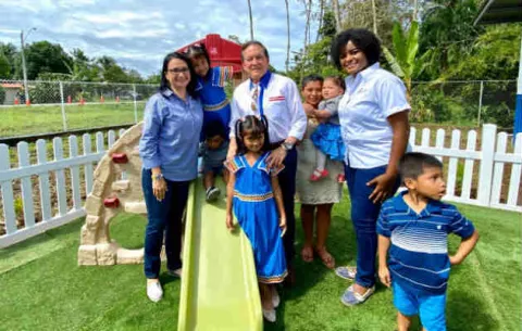 Inauguran primer Centro de Atención Integral a la Primera Infancia en Bocas del Toro